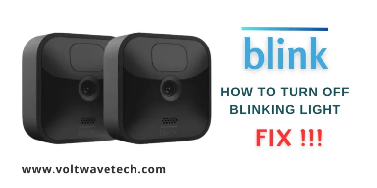 Blink Camera Blinking RED